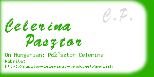celerina pasztor business card